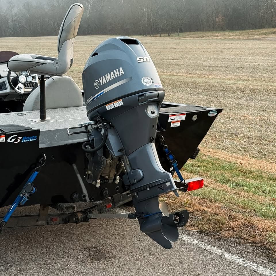 2019 G3 1710: Stern and Yamaha outboard