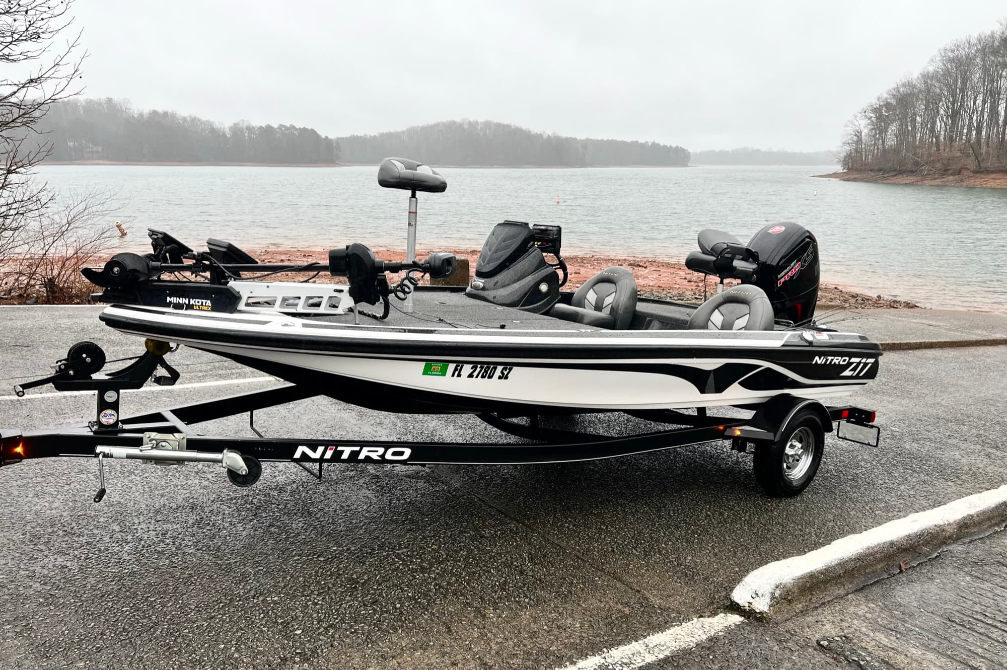 2020 Nitro Z17: At the boat ramp